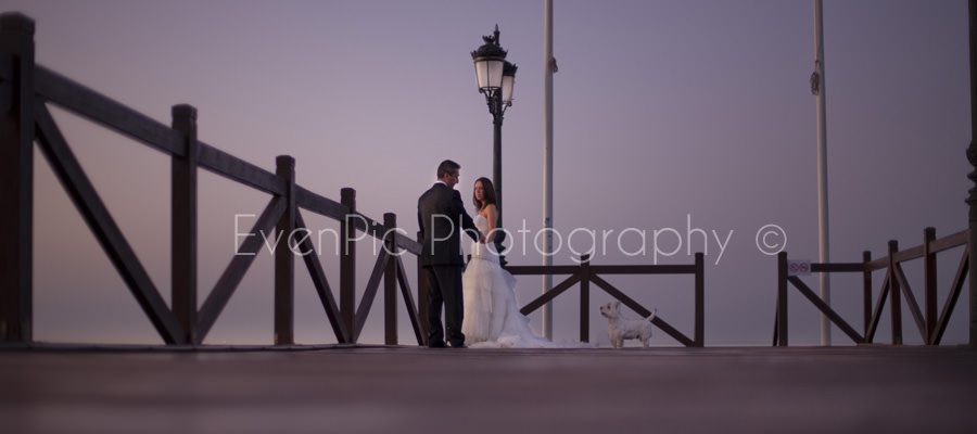 Postboda en la playa