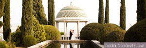 Boda en Jardin botanico finca la concepción Málaga