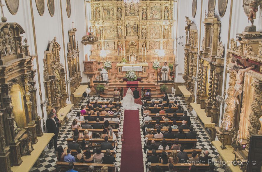 Boda en el Sagrario de Málaga