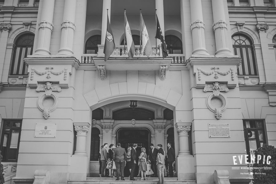 boda civil en ayuntamiento de malaga