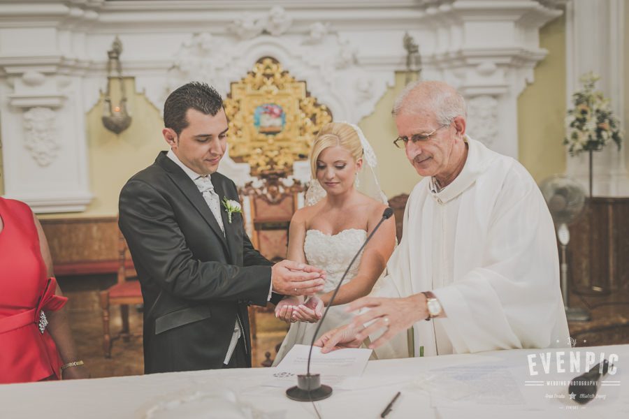 Boda en Iglesia del Carmen y Hotel Monte Malaga410