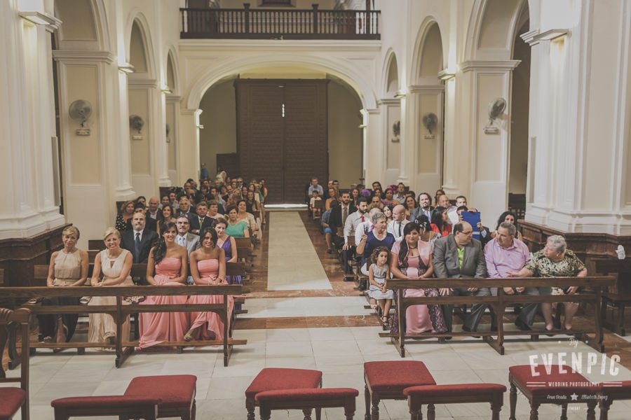 Boda en Iglesia del Carmen y Hotel Monte Malaga414