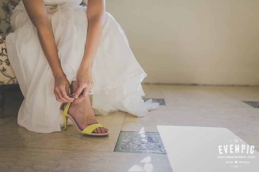 zapatos de tacón de boda