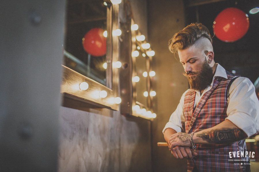 Novio tatuajes boda