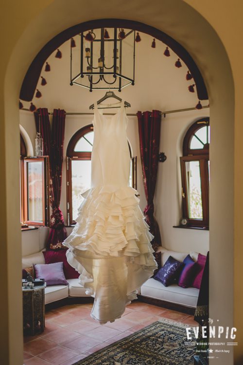 Vestido de novia flamenca