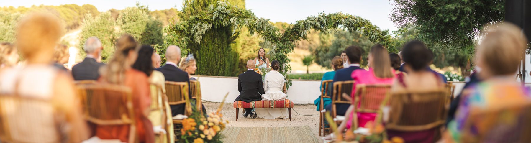 Ceremonia civil en cortijo curiel